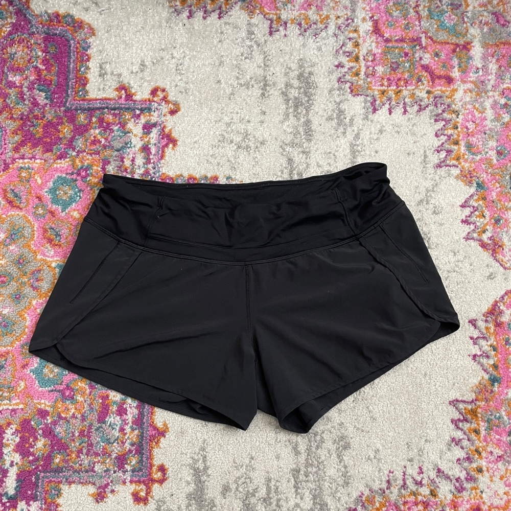 Lululemon Run Times 4” Short • Black